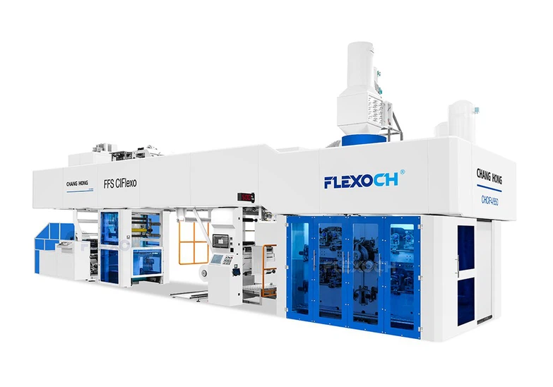 4 Color Gearless Flexo Printing Machine 4 Color Gearless Flexo Printing Machine