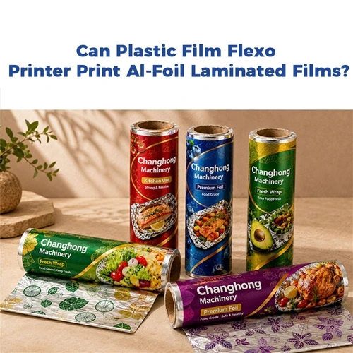 Bolehkah Mesin Percetakan Flexo Filem Plastik mencetak pada filem plastik den...