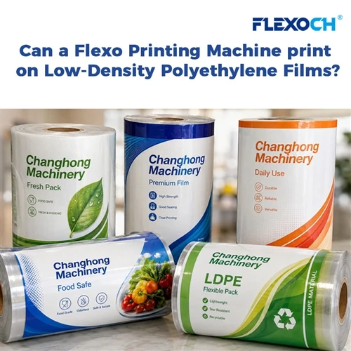 Bolehkah Mesin Percetakan Flexo Filem Plastik mencetak pada filem plastik den...