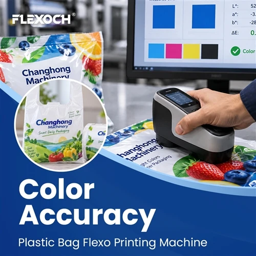Apakah ketepatan warna Mesin Percetakan Flexo Beg Plastik?